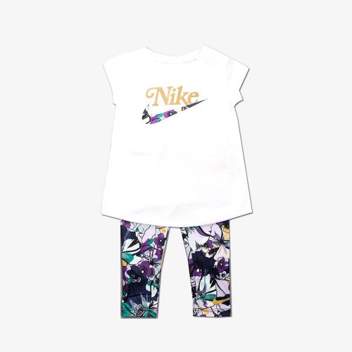 Nike Studio 50 Floral Tunic And Legging Set