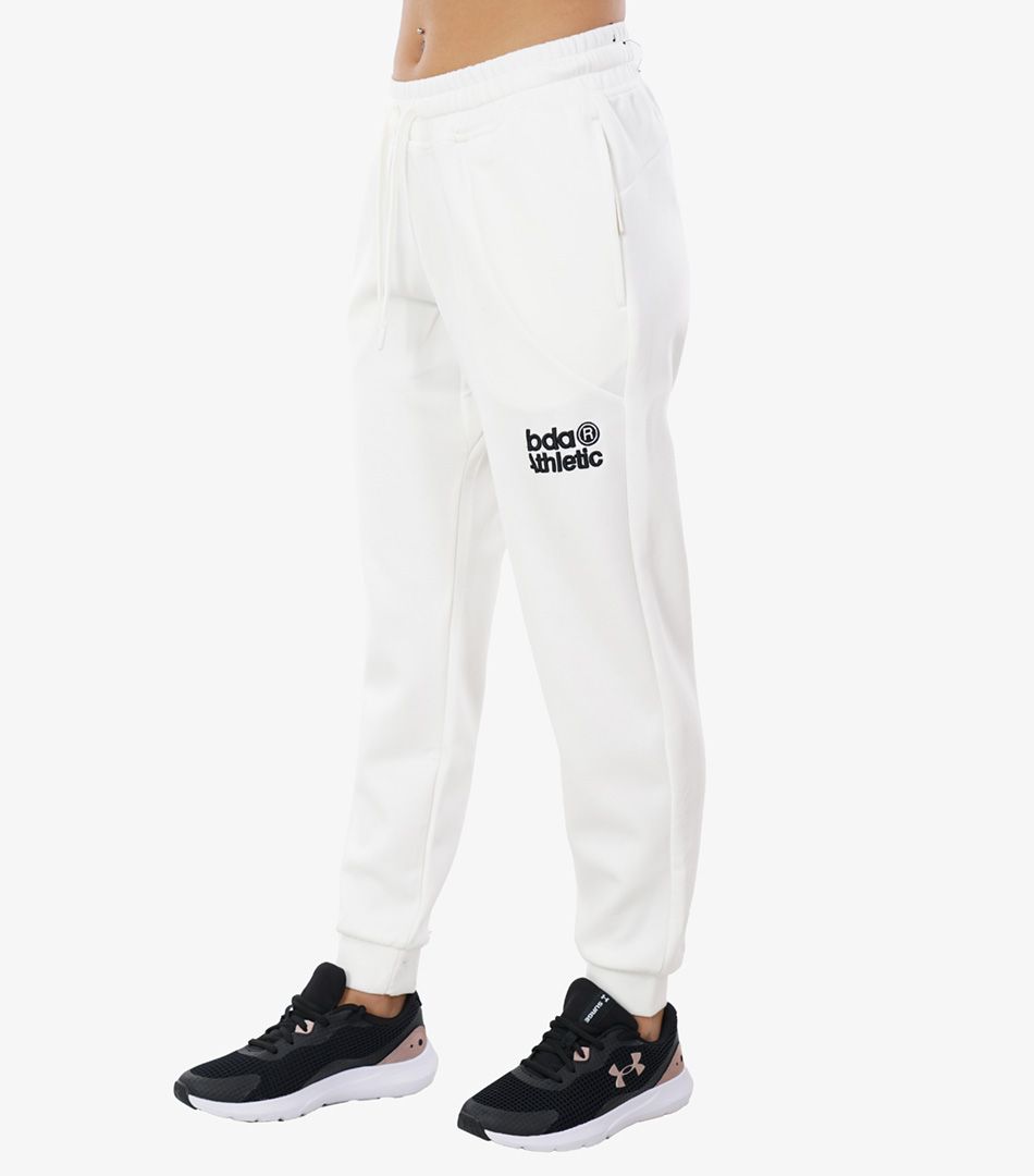 Athletic White Jogger Pants