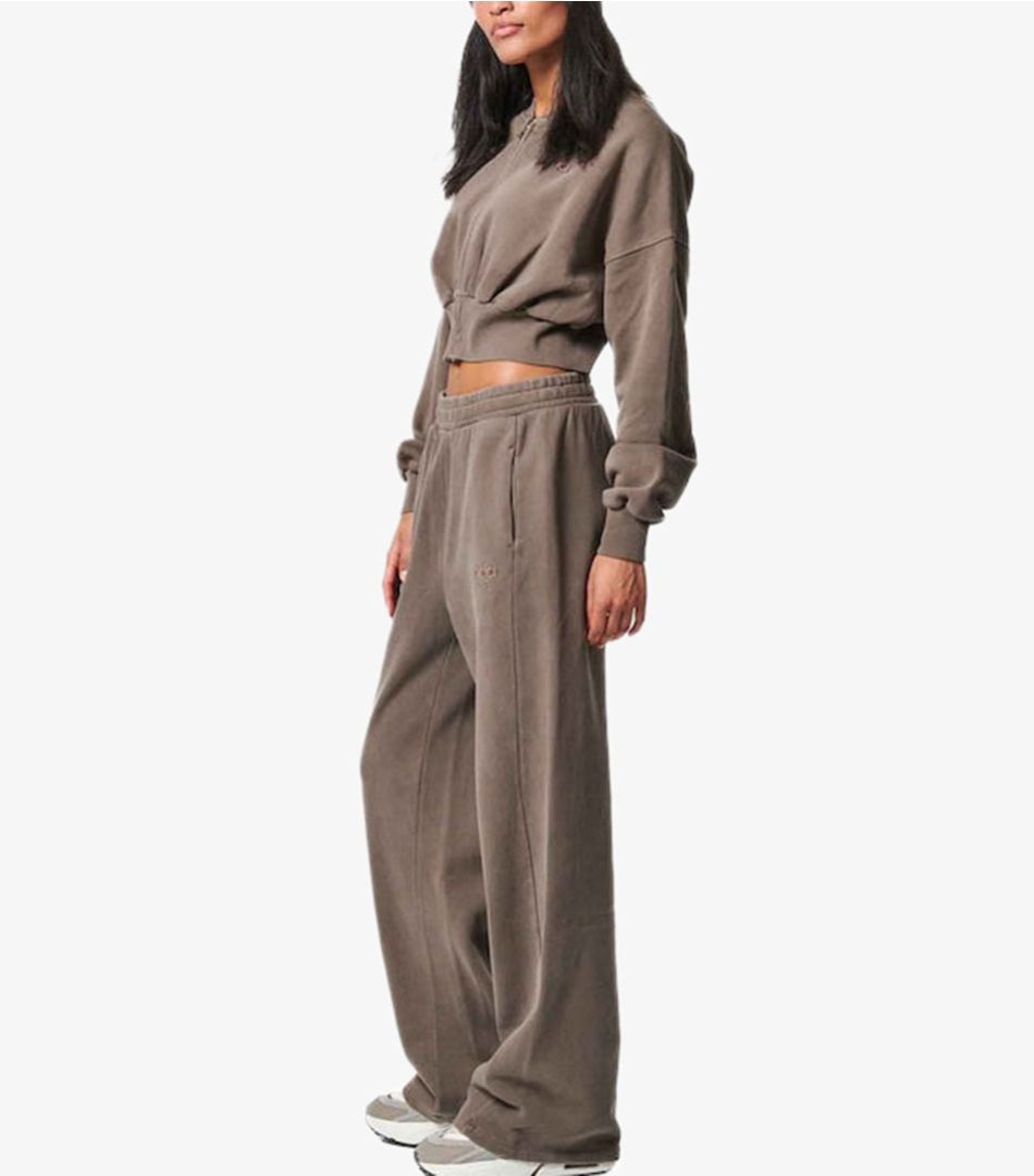 Body Action Faded Effect Highwaist Jazz Pants