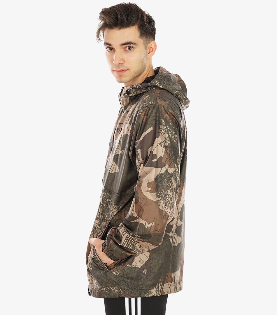 regen blocked shell camo windbreaker