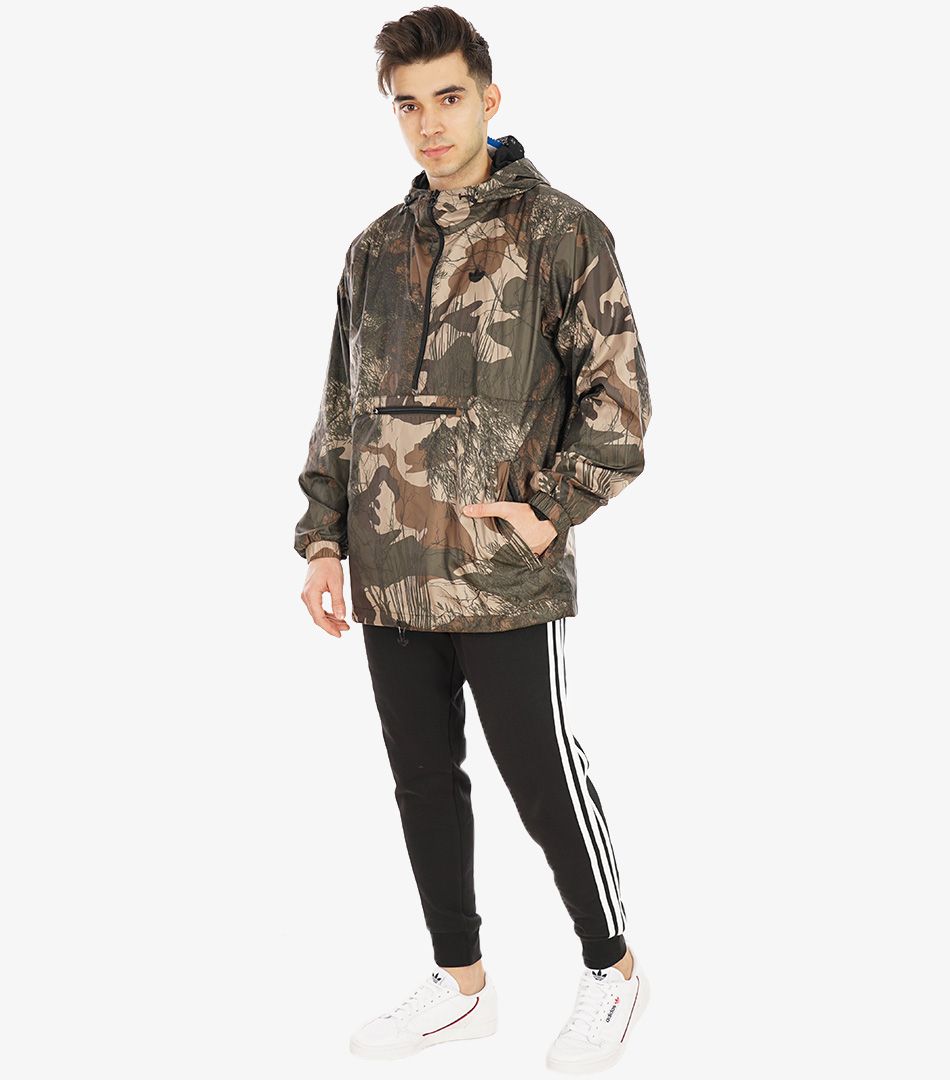 regen blocked shell camo windbreaker