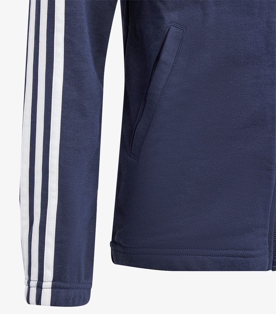 Adidas 3-Stripes Full-Zip Hoodie